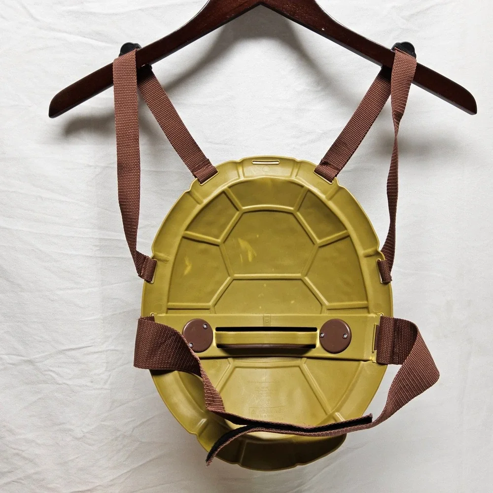 Rubies TMNT Costume Kids Medium Green Ninja Turtles Padded Shell Mask Set